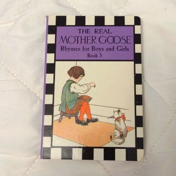 Vintage 1987 The Real Mother Goose Rhymes for Boys & Girls Mini‎ HC 6 Book Set - Picture 11 of 14